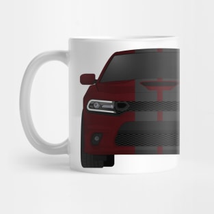 Charger Scat Octane-Red + black stripes Mug